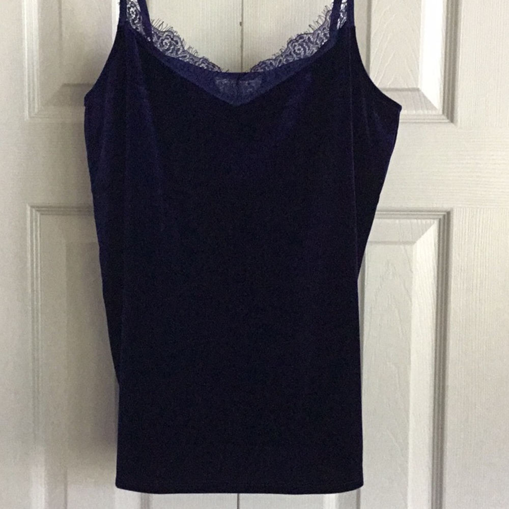 NWT Grace & Lace Velvet Cami